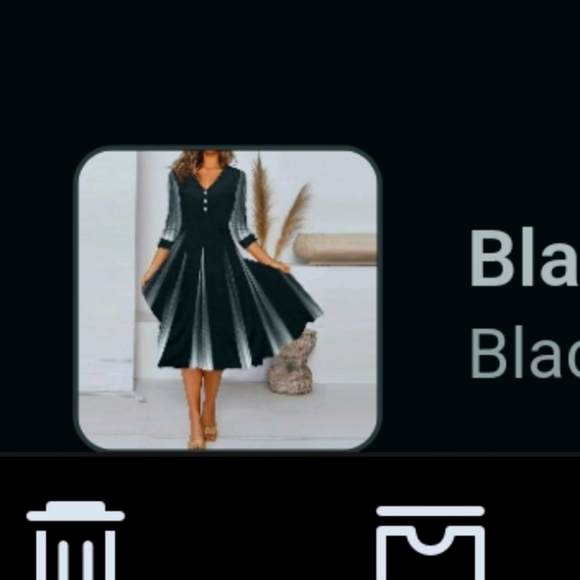 jattoy Dresses & Skirts - Black, gray and white Midi dress
